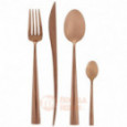 Набор столовых приборов Cutipol Duna Copper Bright на 6 персон 24 пр. \ DU.006.B