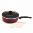 Стальной сотейник с антипригарным покрытием и стеклянной крышкой 24 см BEKA Kitchen Fun Boheme \ 14925244
