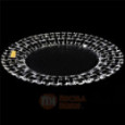 Хрустальная пирожковая тарелка 15 см Nachtmann Bossa Nova \ 91309