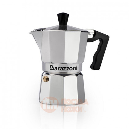 Гейзерная кофеварка на 6 чашек Alluminium 20.5 см Barazzoni \ 830005506