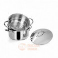 Пароварка с крышкой Vapor Set Inox  4.5л 24 см  Barazzoni \ 475053524