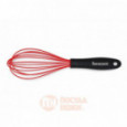 Силиконовый венчик Silicone New 27.5 см красный/черный Barazzoni \ 8011063530