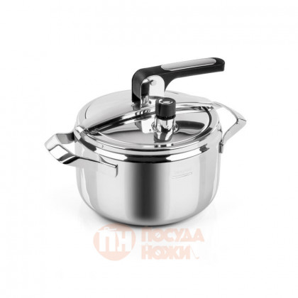 Скороварка из нержавеющей стали  5л 22 см  Barazzoni \ 5400450050