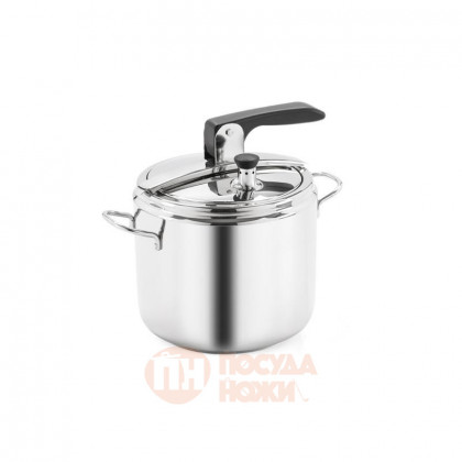 Скороварка из нержавеющей стали  7л 22 см  Barazzoni \ 530045007080
