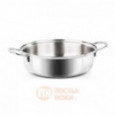 Сотейник с крышкой из нержавеющей стали 266104022/к, 2.2 22 см  Barazzoni \ 266104022/к