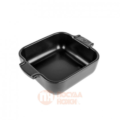 Керамическая квадратная форма для запекания Satin Black  36 5.4 л черный Peugeot \ 61531