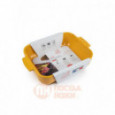 Керамическая прямоугольная форма для запекания Saffron Yellow  25 х 15.5 1.4 л желтый Peugeot \ 61449