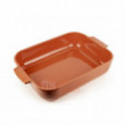 Керамическая прямоугольная форма для запекания Terracota  40 х 25.7 5.2 л оранжевый Peugeot \ 61074