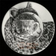 Taitu Фарфоровая кофейная пара Leopard 100 мл Wild Spirit (12-1-91-A)
