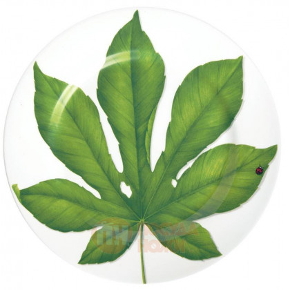 Taitu Фарфоровая подстановочная тарелка Leaf 31.5 см Freedom (1-86-B)
