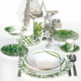 Taitu Фарфоровая суповая тарелка 22 см Life in Green (12-13-5)