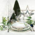 Taitu Фарфоровая суповая тарелка 22 см Life in Green (12-13-5)