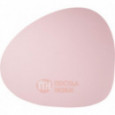 Skinnatur Подстановочная фигурная салфетка из натуральной кожи 37х44 см розовый (SKIN02010-1)