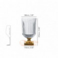 Ваза Nachtmann Minerva Gold Footed \ 104160