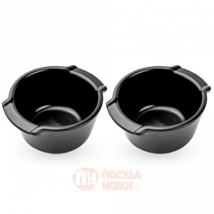 2 формы для запекания Peugeot Ramekins Duo Satin Black \ 61883
