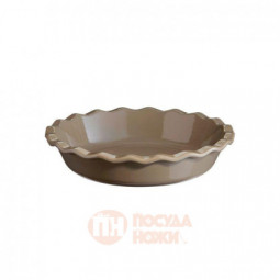 Форма для пирога Emile Henry "Сердце", алый, керамика, 32,5х28х6 см