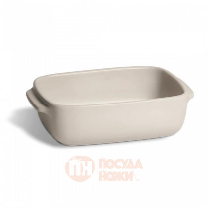 Форма для запекания Emile Henry Solo прямоугольная мини 550 мл, опал, керамика, 21х13,5х5 см \ 099616