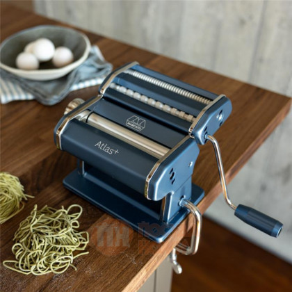 Лапшерезка ручная Marcato Atlas Plus 150, голубой \ AT+POWD-BLU