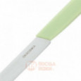 Нож cтоловый OKROSHKA САЛАТ, лезвие 11 см, зеленая ручка  \ OK225P-GN-CT
