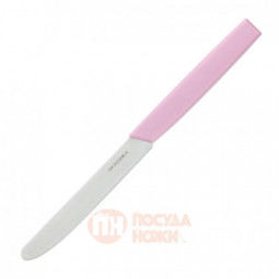 Нож cтоловый OKROSHKA САЛАТ, лезвие 11 см, розовая ручка  \ OK225P-PN-CT