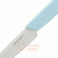 Нож для овощей OKROSHKA САЛАТ, лезвие 8 см, голубая ручка  \ OK225P-BL-VG