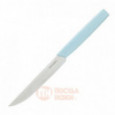 Нож для стейка OKROSHKA САЛАТ, лезвие 12 см, голубая ручка  \ OK225P-BL-ST
