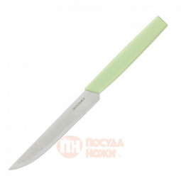 Нож для стейка OKROSHKA САЛАТ, лезвие 12 см, зеленая ручка  \ OK225P-GN-ST