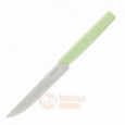 Нож для стейка OKROSHKA САЛАТ, лезвие 12 см, зеленая ручка  \ OK225P-GN-ST