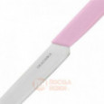 Нож для стейка OKROSHKA САЛАТ, лезвие 12 см, розовая ручка  \ OK225P-PN-ST