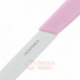 Нож для фруктов и овощей OKROSHKA САЛАТ, лезвие 10 см, розовая ручка  \ OK225P-PN-FR