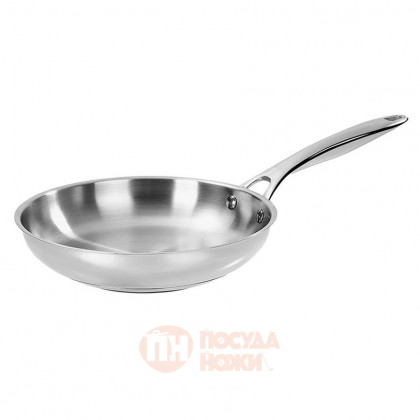 Сковорода Barazzoni Inox Pro нержавеющая сталь 1 л, диаметр 20 см \ 172009020