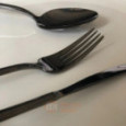 Набор столовых приборов Broggi Stiletto nero totale, нержавеющая сталь, 24 предмета \ 1134200D05