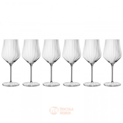 Набор бокалов Nachtmann Aperitivo для красного вина, 6 шт, хрустальное стекло, 0,64 л \ 105996